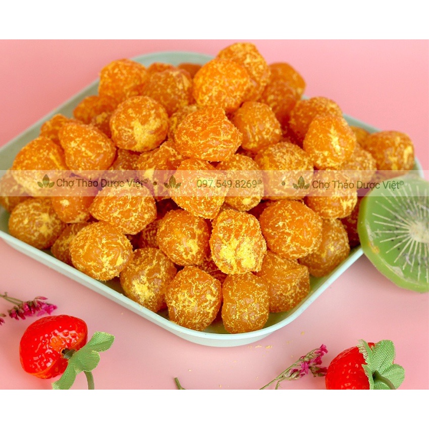 Ô mai mơ nho gừng sấy dẻo chua, ngọt thơm ngon 100g - Chợ Thảo Dược Việt
