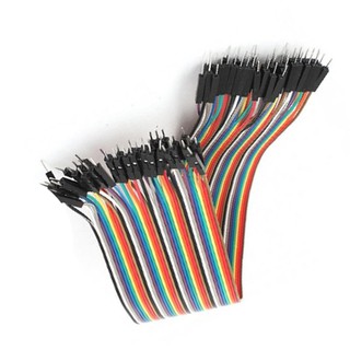 DÂY CẮM TEST BOARD ĐỰC –ĐỰC 20 Cm (1 vỉ 20 sợi ) - Dây board test Đực–ĐỰC