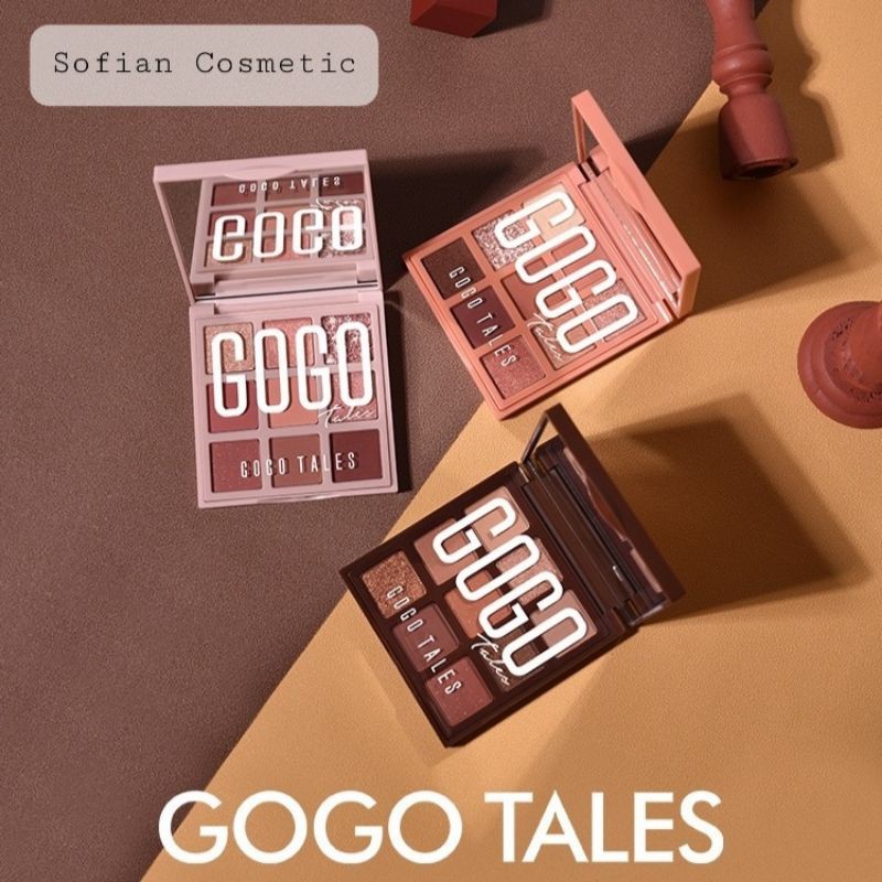 GOGO TALES - Bảng phấn mắt nội địa Trung GogoTales Admiring Velvet Eyeshadow Palette 9 màu nhũ lì, chống nước | BigBuy360 - bigbuy360.vn