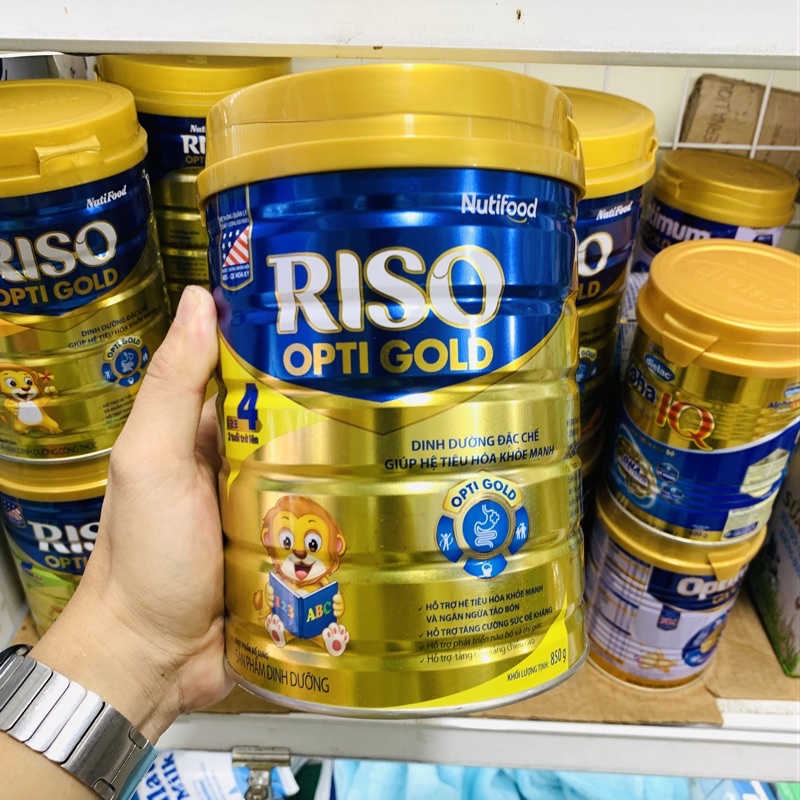 Sữa RISO OPTI GOLD 2 3 4 900G Nutifood