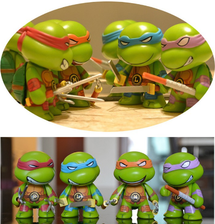 Mô Hình Búp Bê Ninja Rùa Hoạt Hình Trang Trí Nội Thất Xe Hơi