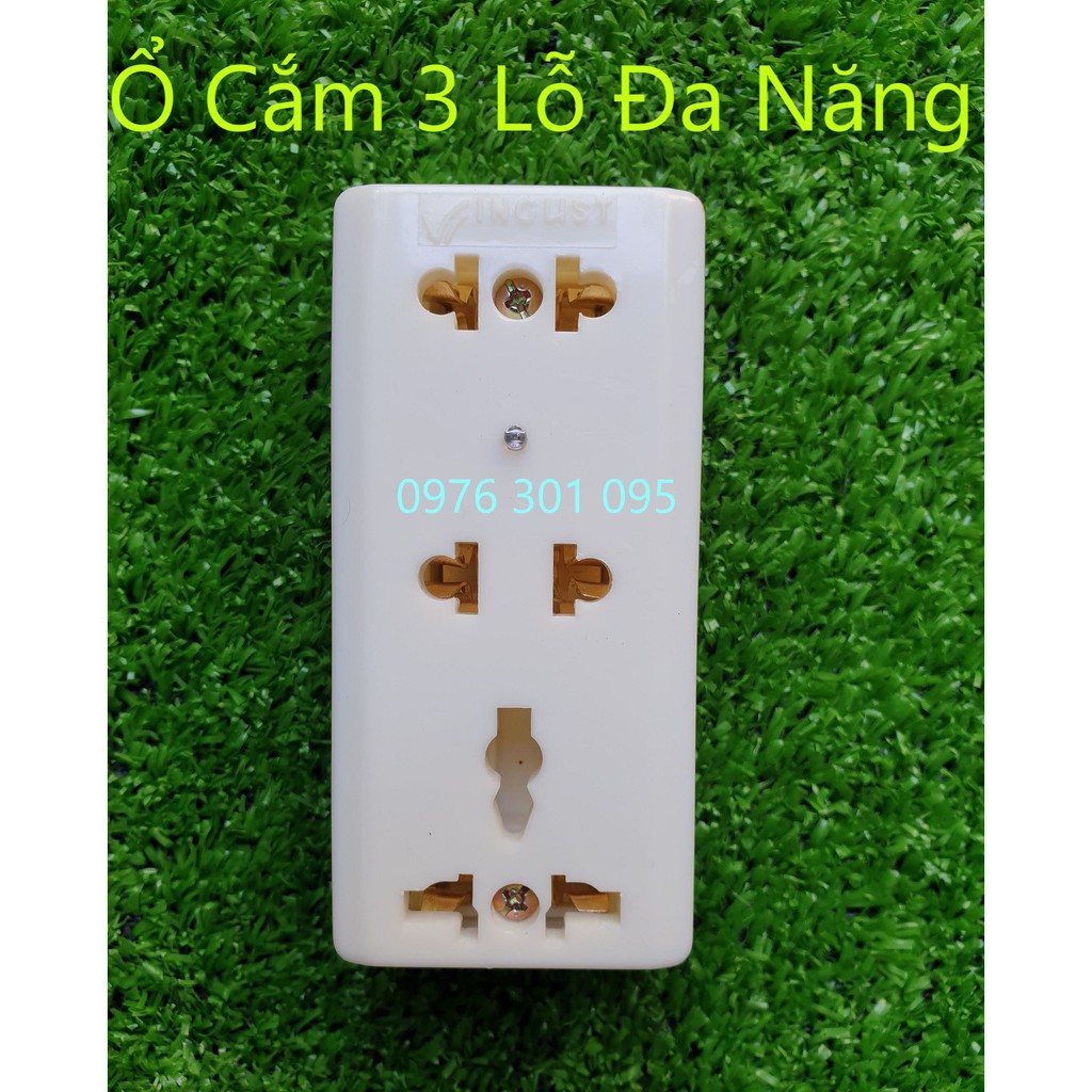 Ổ cắm 3 lỗ không dây giá rẻ