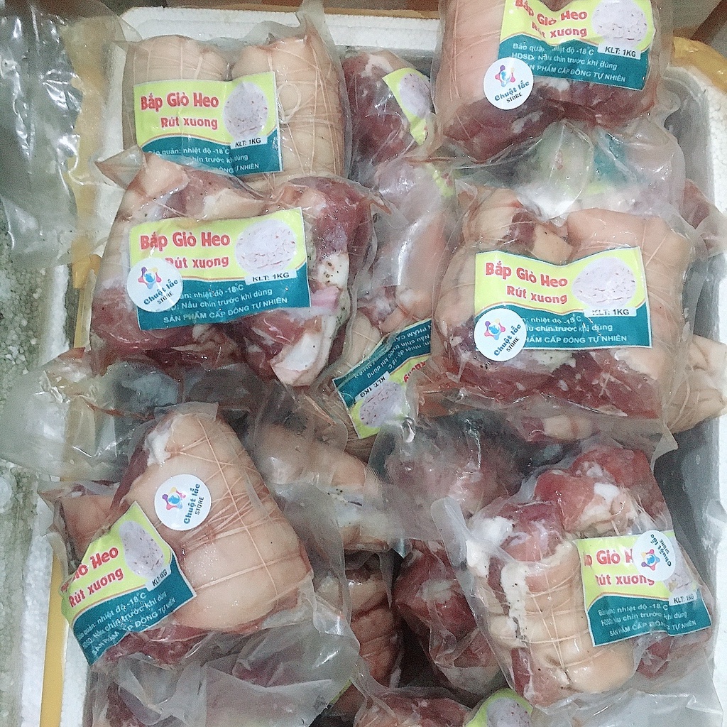Bắp giò heo rút xương 1kg chỉ giao hỏa tốc TPHCM