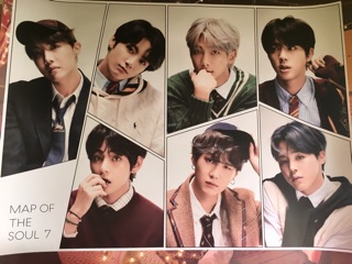 Poster BTS, BLACKPINK & SEVENTEEN