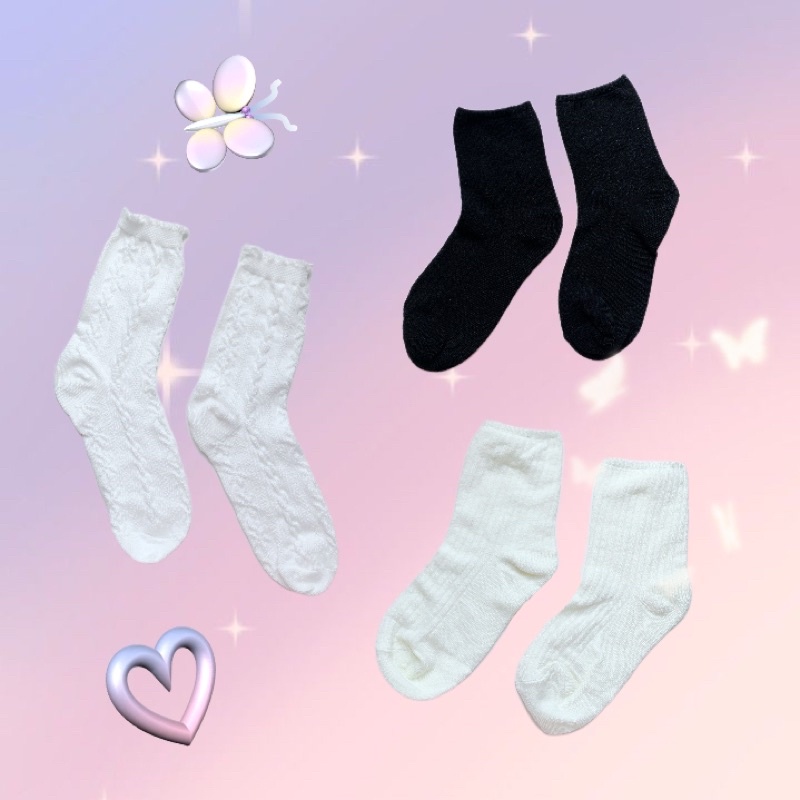 VỚ COTTON HOẠ TIẾT