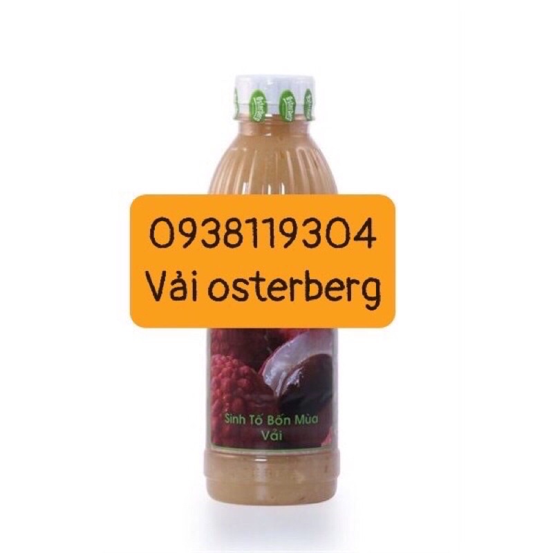 mứt sinh tố Vải osterberg 1lit