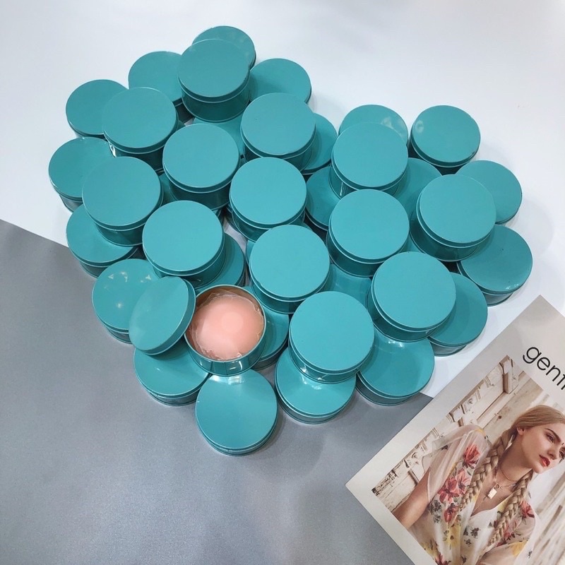 10 Miếng dán ngực silicon, Dán ti - Hộp 5 cặp siêu dính tái sử dụng được nhiều lần