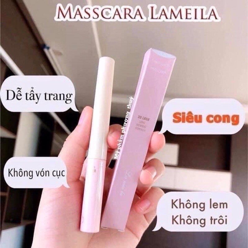 MASCARA CHUỐT MI VỎ HỒNG LAMEILA