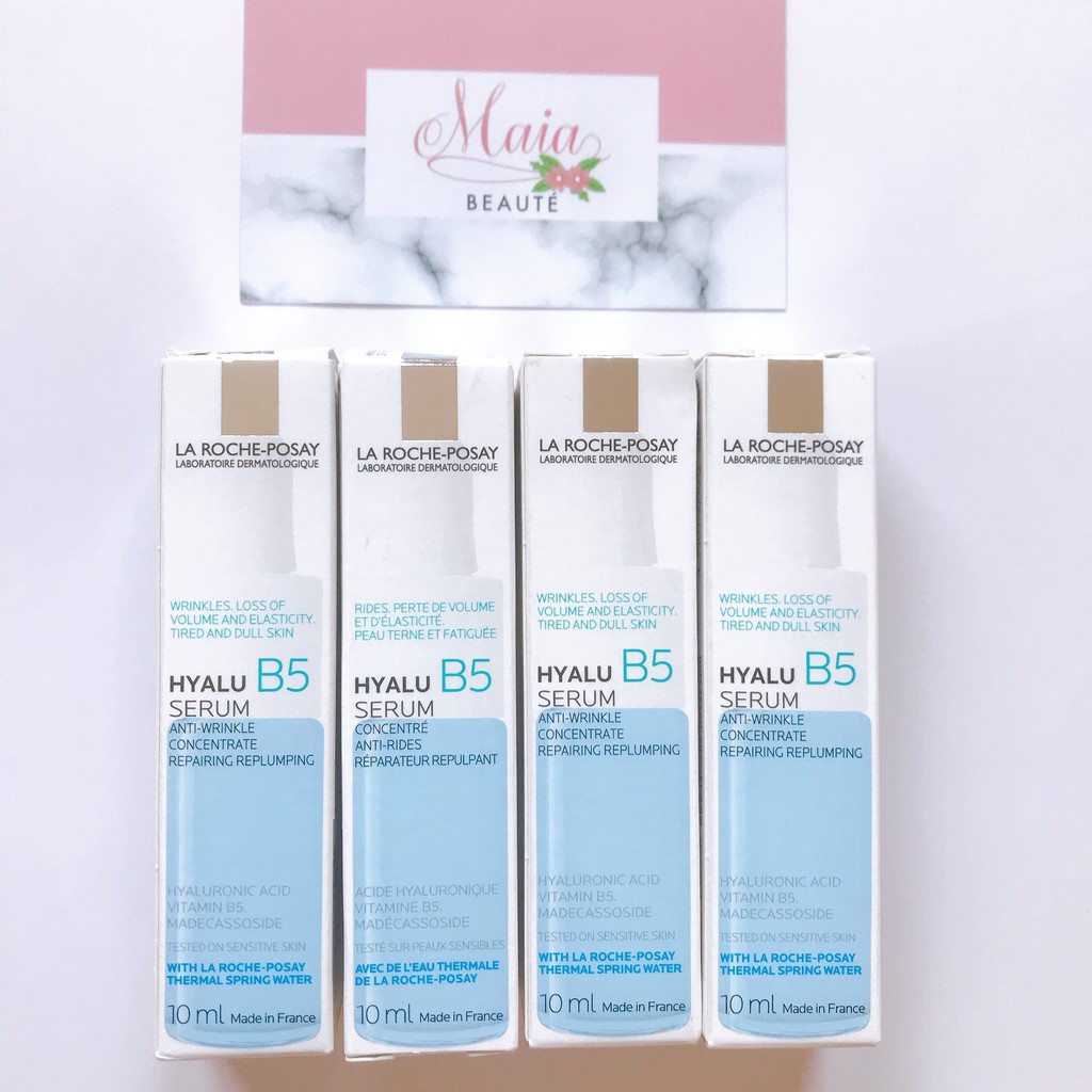 Dưỡng chất giúp hỗ trợ quá trình tái tạo da La Roche-Posay Hyalu B5 Serum