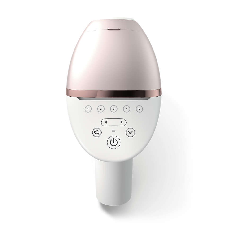 Máy triệt lông Philips Lumea Prestige IPL BRI959/00 250,000 xung với 4 đầu gắn