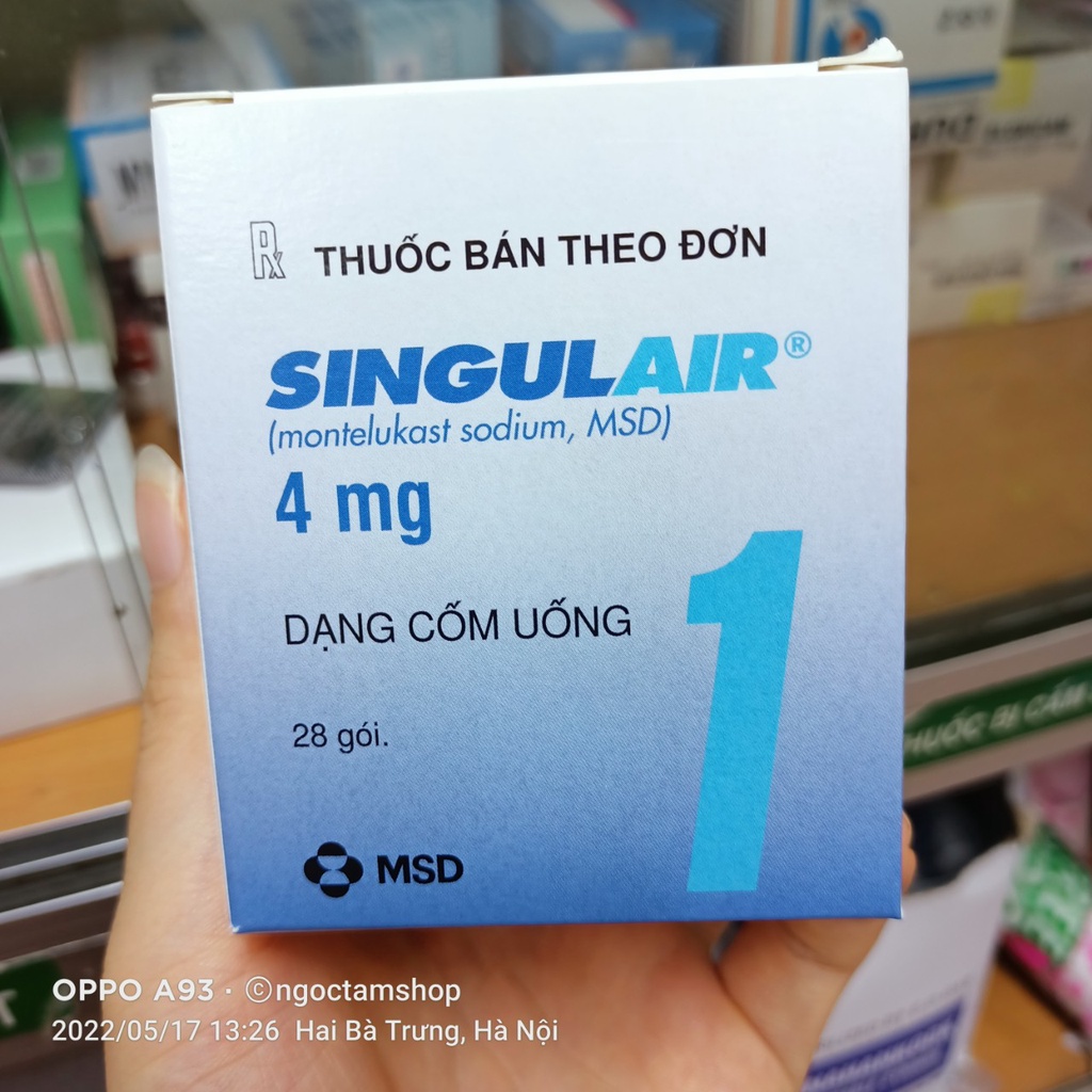 Dự phòng hen xuyễn Singulai