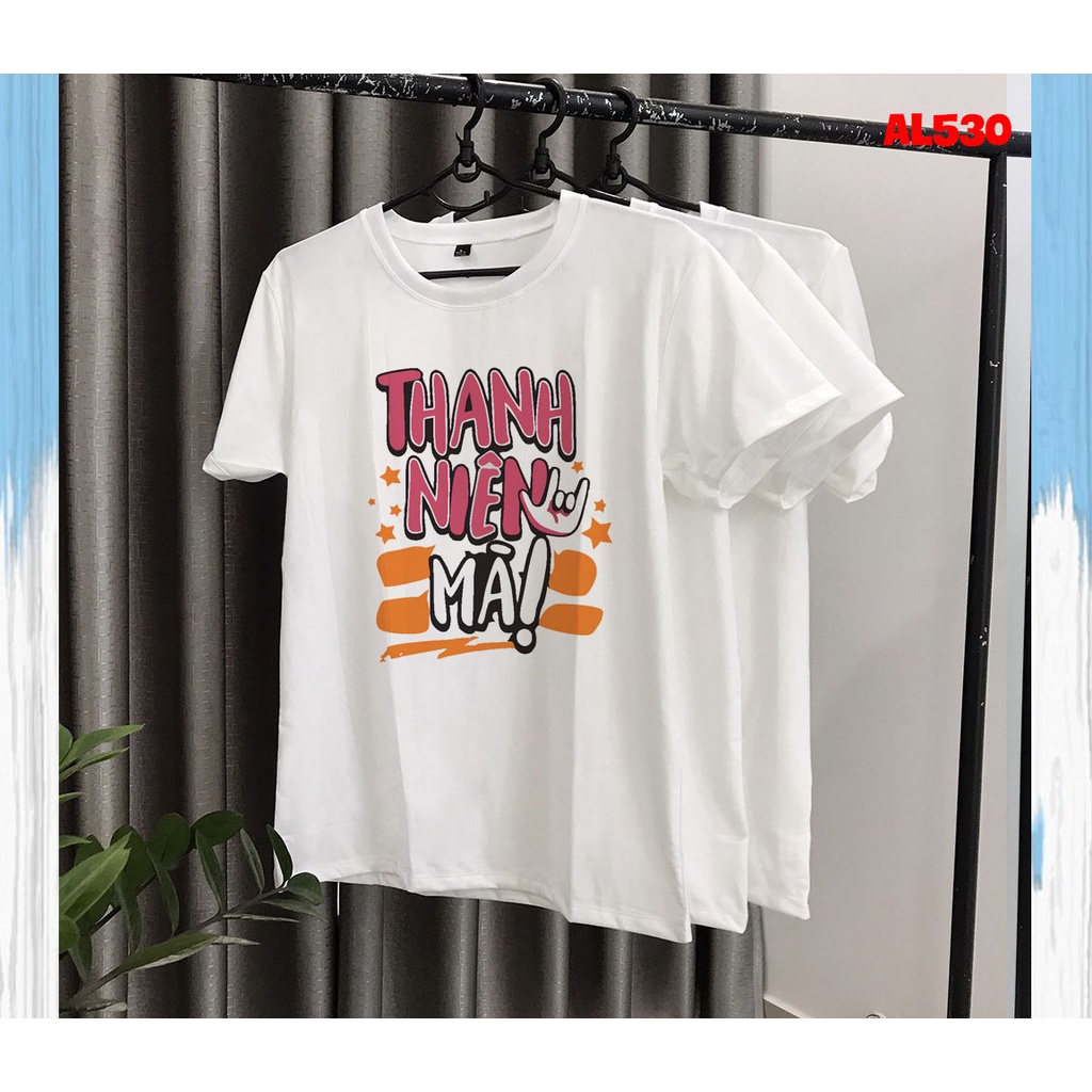Áo đồng phục nhóm đi chơi Thanh niên mà -- [Giá niêm yết là giá của 1 áo]