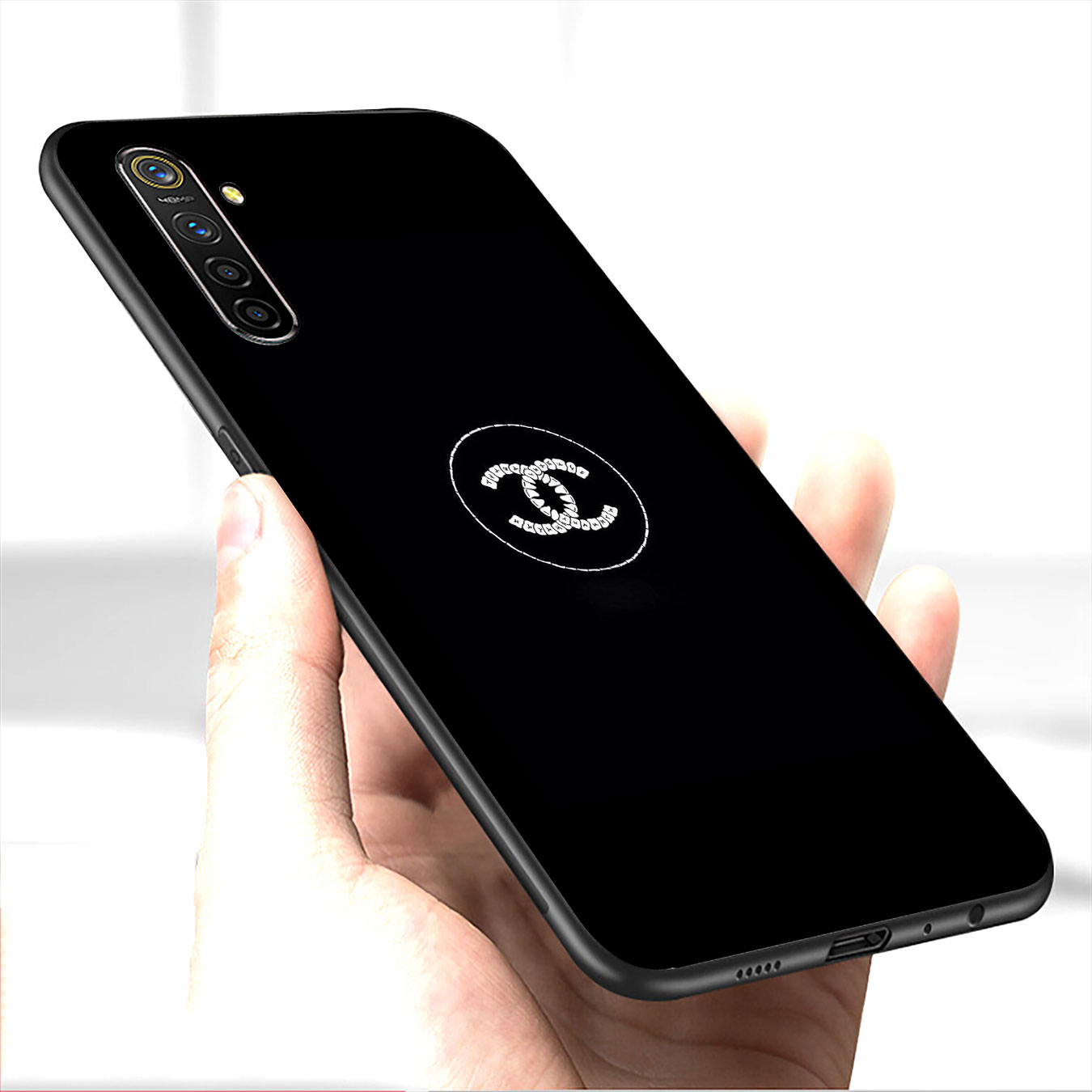 Ốp Điện Thoại Silicon Mềm In Logo Chanel Màu Hồng Cho Vivo V20 Se Pro V19 V15 V11 Y55 Y81 Y70 2020 Y55s Y81s Y53 Vivov20