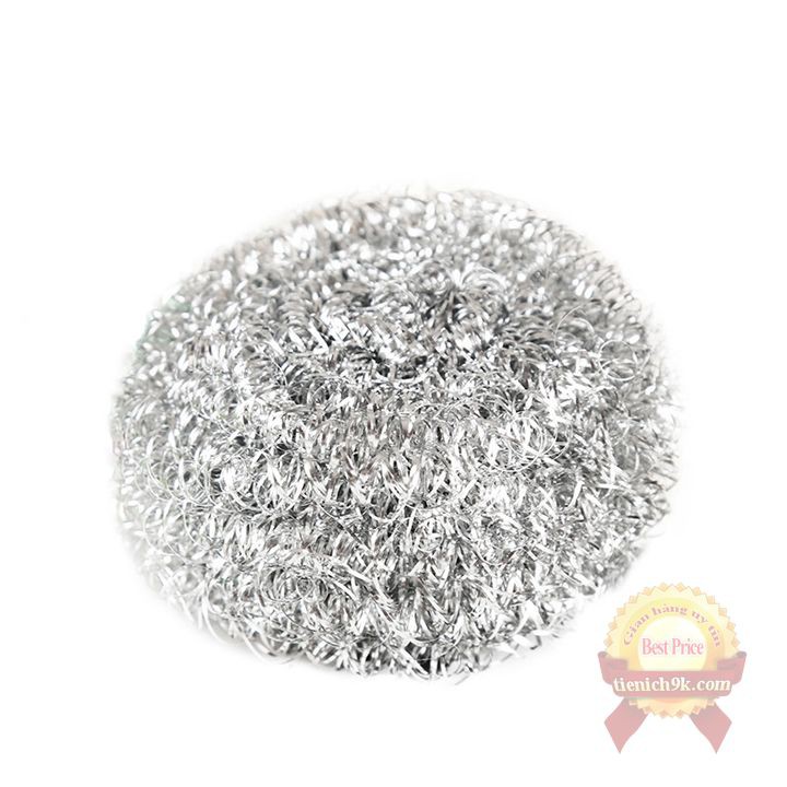 Set 4 bùi nhùi cọ nồi thép làm sạch dụng cụ nhà bếp đa năng không gây xước