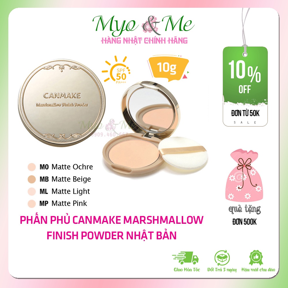 Phấn phủ Canmake Marshmallow Finish Powder