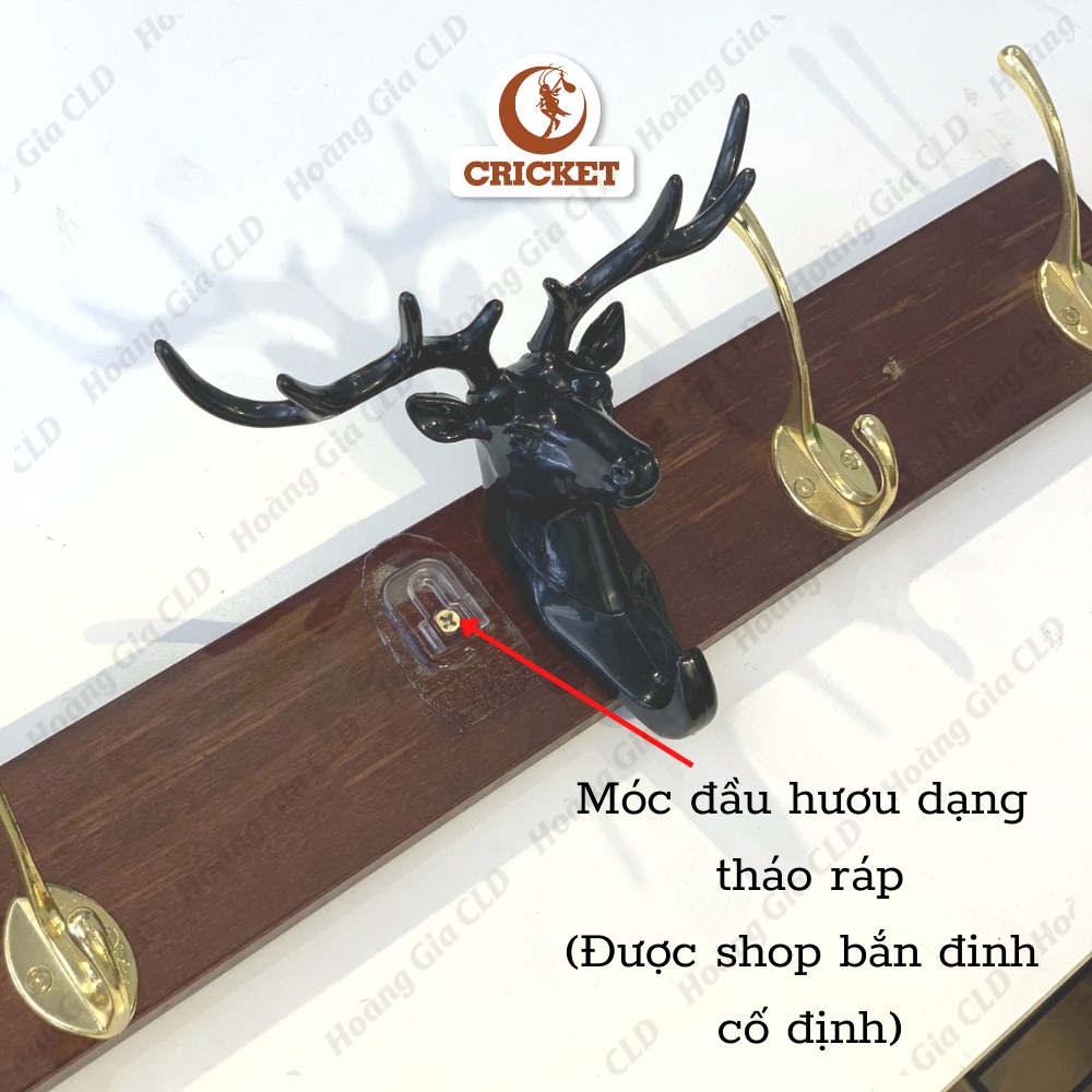 Thanh móc treo đồ gỗ thông Newzealand, móc cổ điển, móc treo quần áo, treo đồ dùng