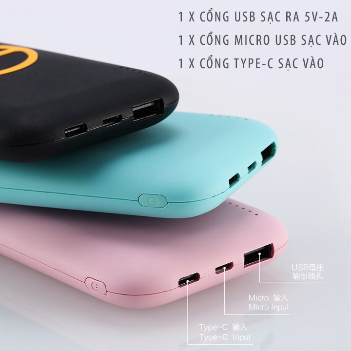 PIN DỰ PHÒNG PRODA LAYTER 10.000mah POWER BANK PD-P06