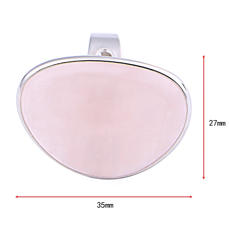 Nhẫn Đính Đá Thạch Anh Hình Trái Tim 1 4x1 1