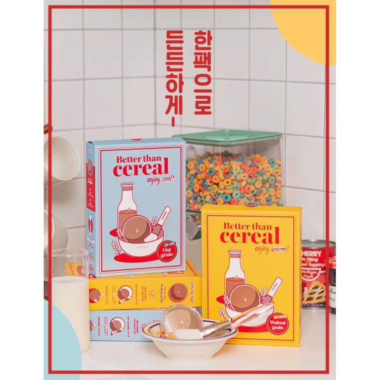 [Romand x PICCASSO COLLEZIONI] Set 3 Sản Phẩm Phấn Tạo Khối Và Cọ Romand Better Than Cereal Edition 9.5g