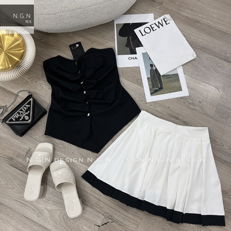 Set Quây Đen Trắng NGN