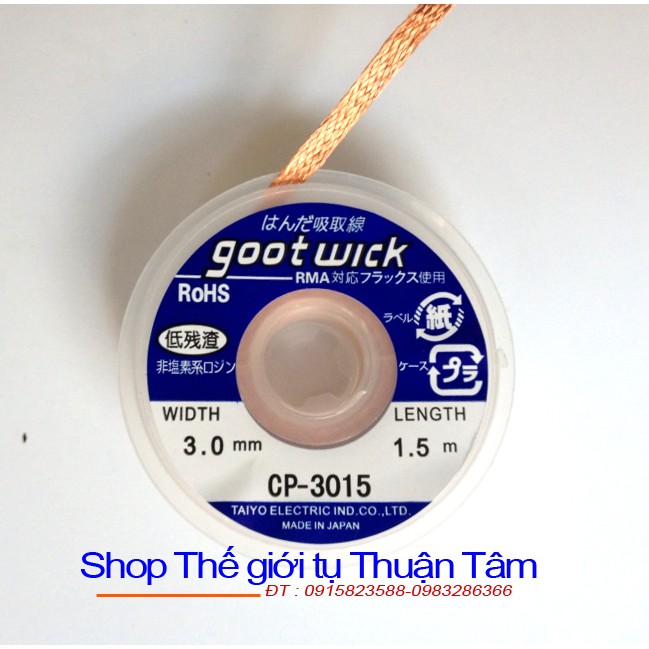 Dây Hút Thiếc Gootwick CP-3015