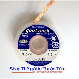 Dây hút thiếc gootwick cp-3015