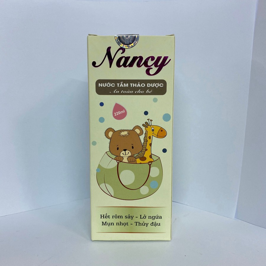 Nước tắm thảo dược Nancy - dành cho em bé