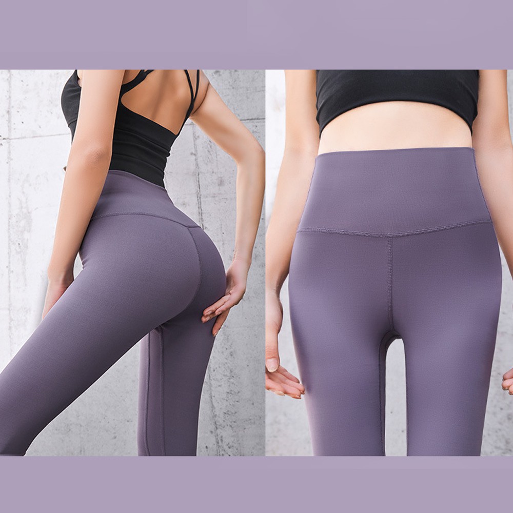 Quần Thể Thao Cạp Cao Dáng Dài Legging Cao Cấp QueenGym 💥 Năng Mông Co Giản Tốt Vải Dày Thoải Mái | BigBuy360 - bigbuy360.vn