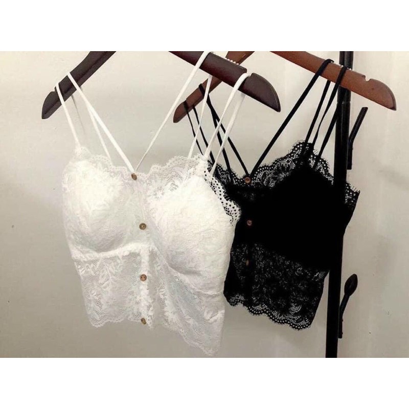 Áo lót nữ, bra ren không gọng dáng dài có đệm nâng nhẹ sexy cho nàng thêm cá tính