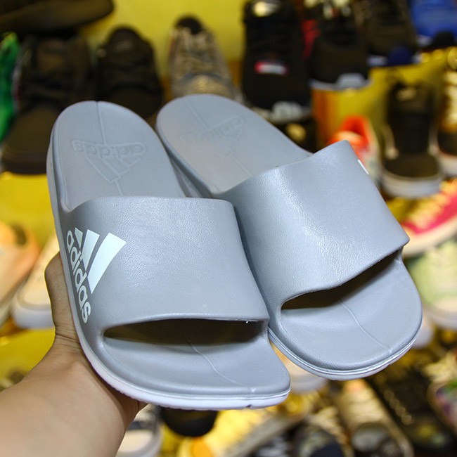 Giày Dép Adidas Aqualette Cloudfoam Slides ghi ACTG01