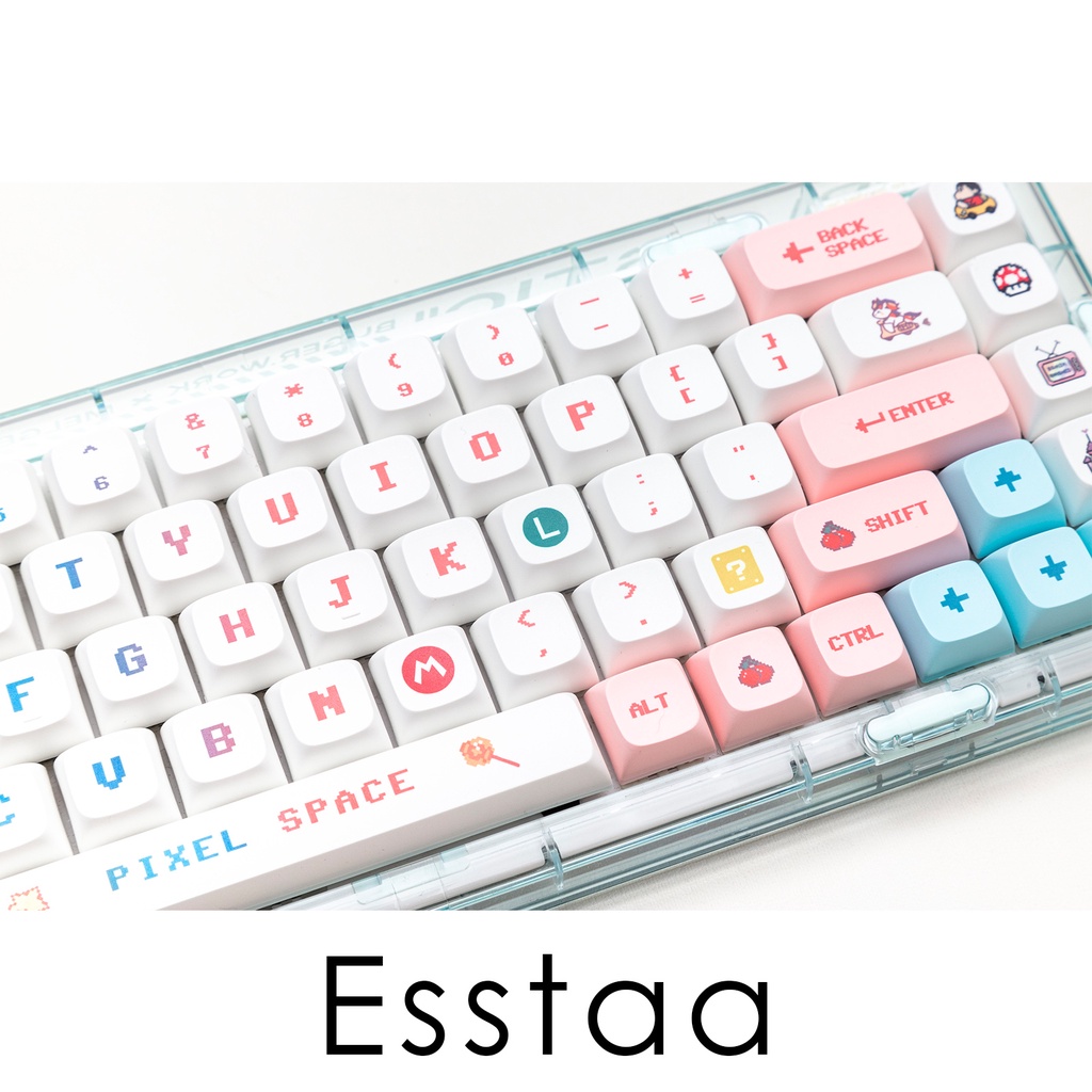 Pixel war key cap 134key XDA highly hot sublimation process