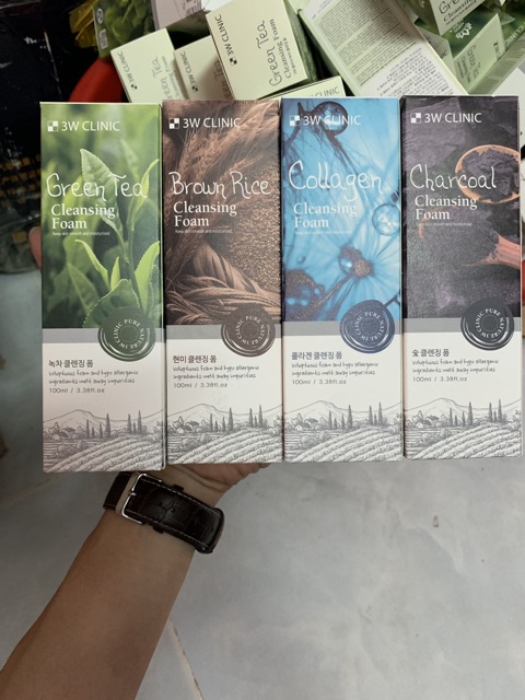 Sữa Rửa Mặt 3W Clinic Hàn Quốc 100ml