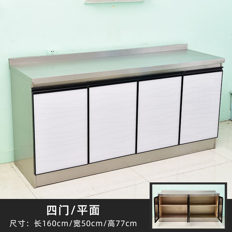 Cho thuê tủ đơn giản nhà bếp chậu inox lắp ghép tiết kiệm cất | BigBuy360 - bigbuy360.vn