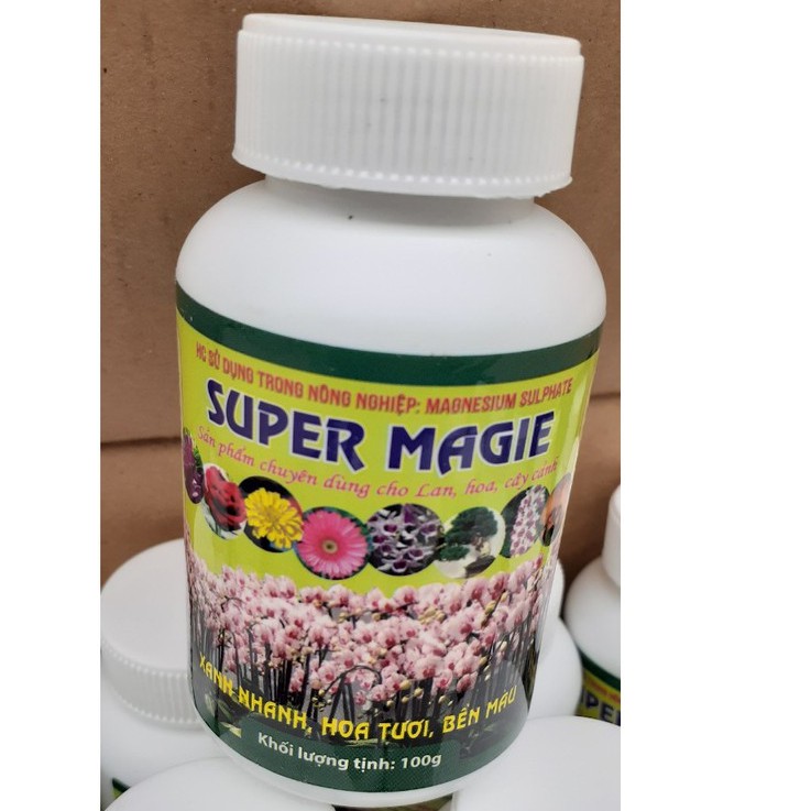 Phân bón lá Super Magie lọ 100g