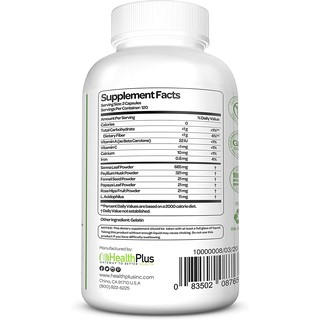 Thực phẩm detox Super colon cleanse 60v