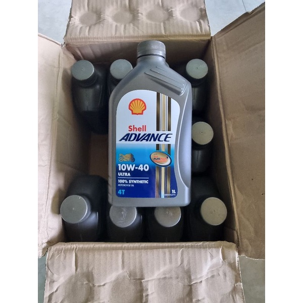 Dầu nhớt shell advance ultra 10w40 Châu Âu