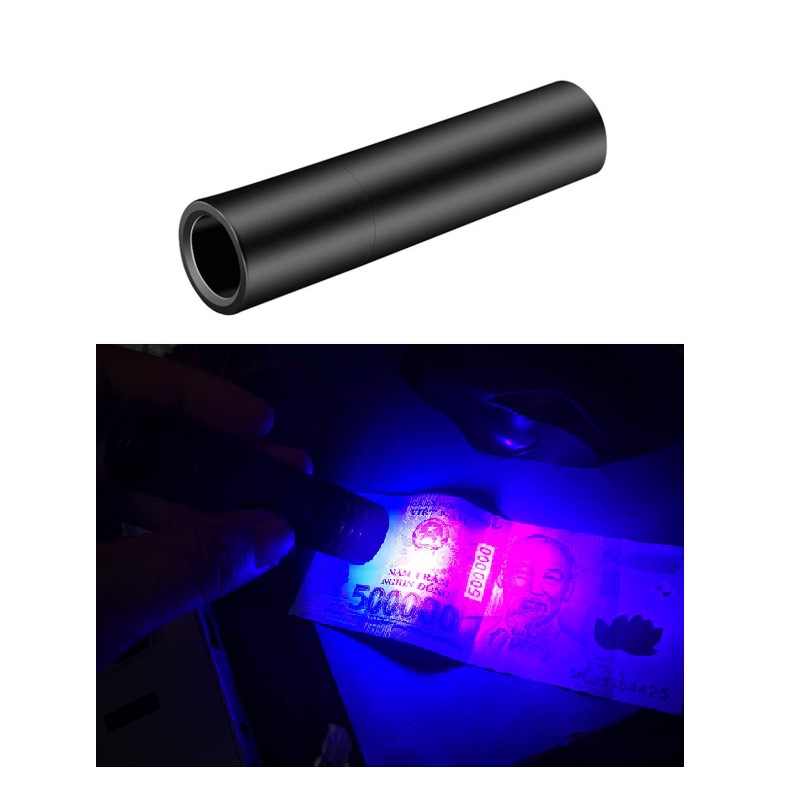 Đèn Led UV 5W-365nm đa dụng kiêm pin dự phòng (D02)