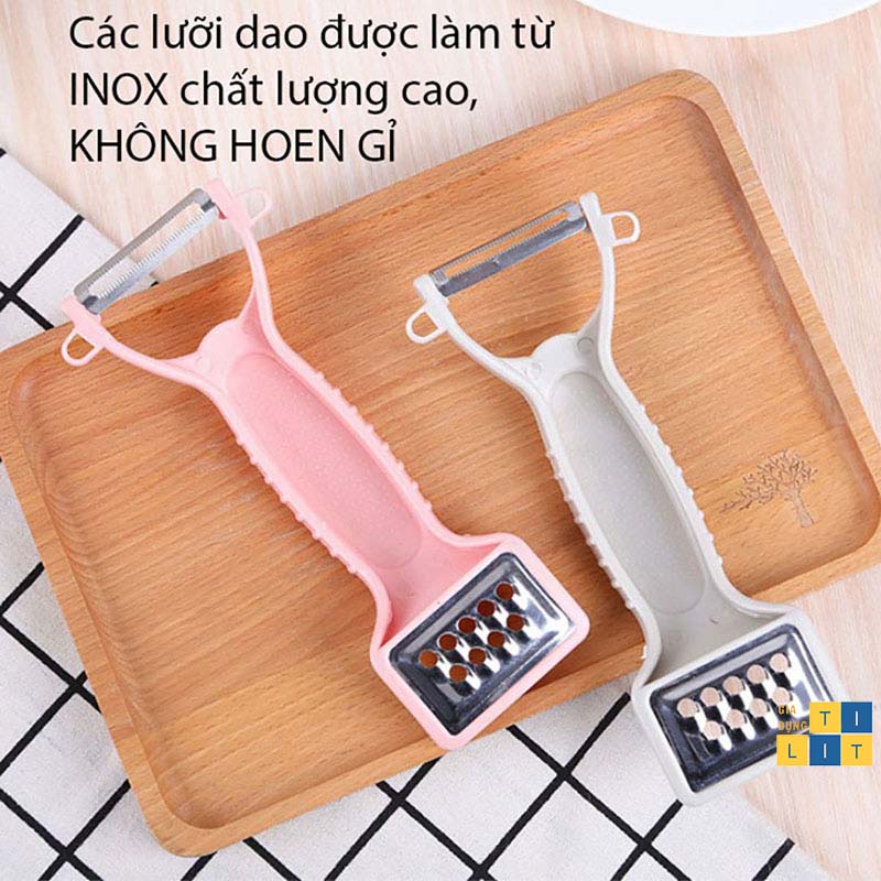 Dao bào mini đa năng cho nhà bếp ( giao màu ngẫu nhiên ) - [DAO BÀO NHỎ]