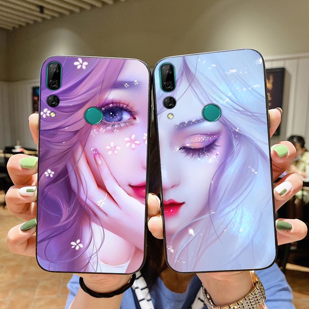 Ốp lưng điện thoại huawei y9 prime / y9 2019 / y8s in hình phong cách nữ sang chảnh