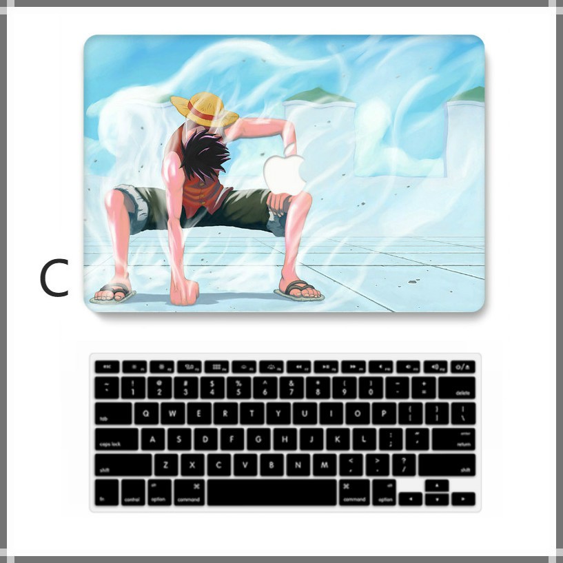 【One Piece】Vỏ Máy Tính 2020air13.3  Pro16 (Phi) New Macbook Air 13.3 2018 Pro 13 15 Touch Bar A1932 A1466 A1708 Air11 Rea13 2020pro13