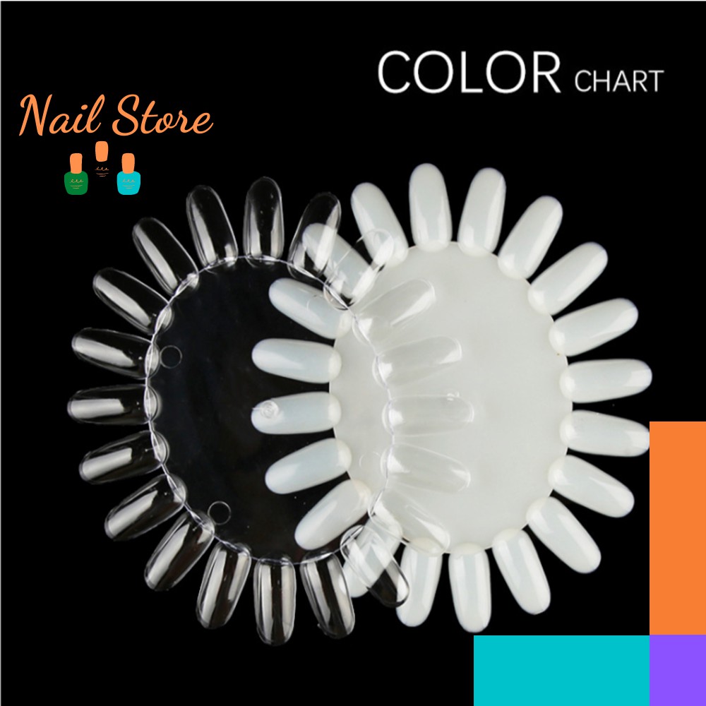Móng Giả Tập Sơn Hình Oval - 20 Móng