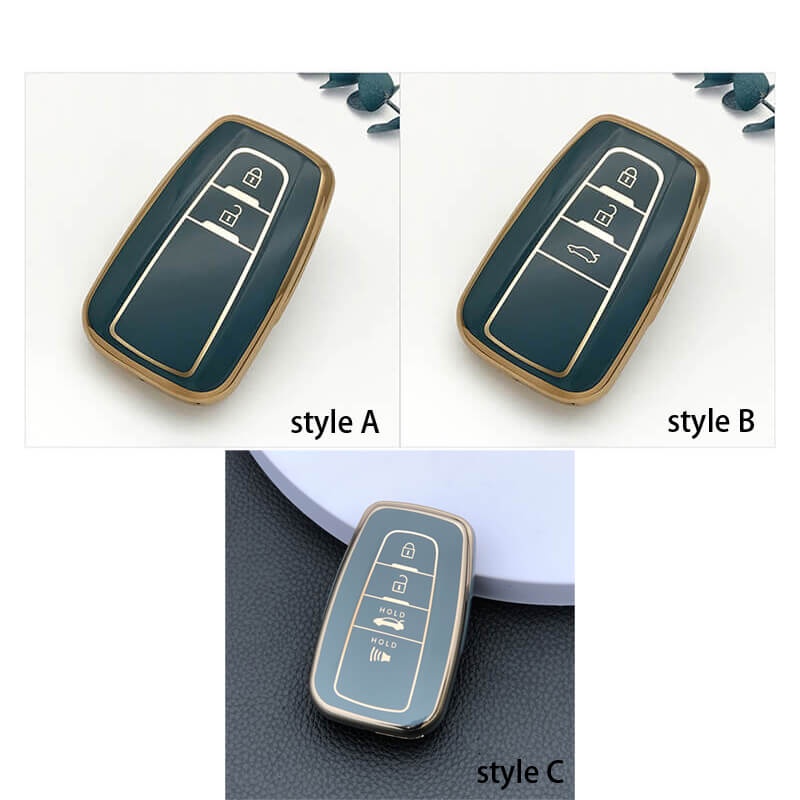 Vỏ Tpu Bảo Vệ Chìa Khóa Cho Xe Hơi Toyota Corolla Cross Altis Camry Land Cruiser