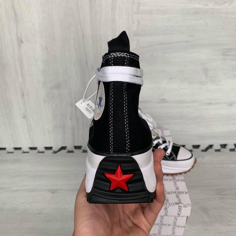 Giày CONVERSE HIGH Run Star black | Phiên bản cao cấp