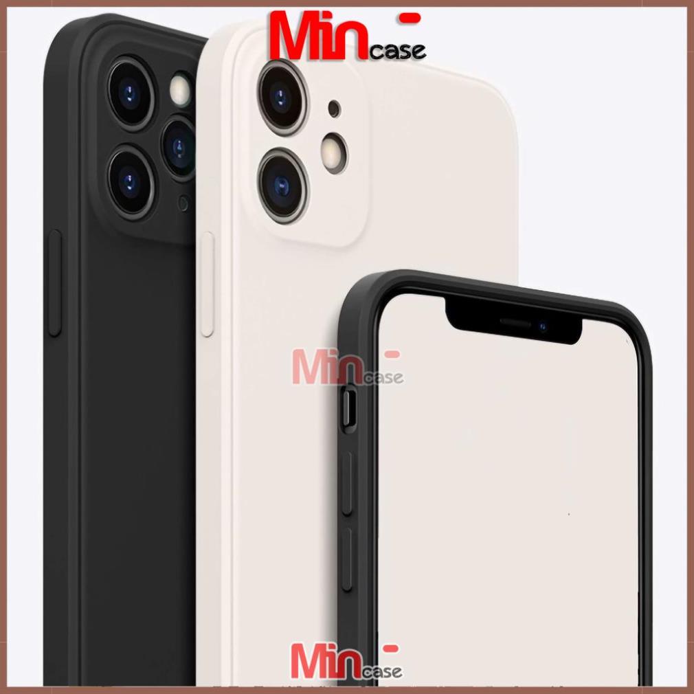Ốp lưng iPhone Gấu Bear Cute cạnh viền vuông silicon mềm dẻo cho iphone 6/6s/7/8/X/Xr/XS/11/12/13 Pro Plus Max