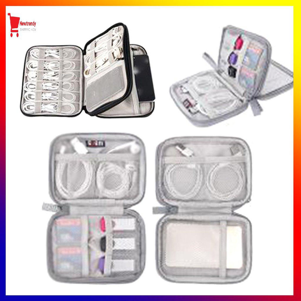 Túi Đựng Dây Cáp Dữ Liệu Cứng Di Động Tiện Dụng 0601 | BigBuy360 - bigbuy360.vn