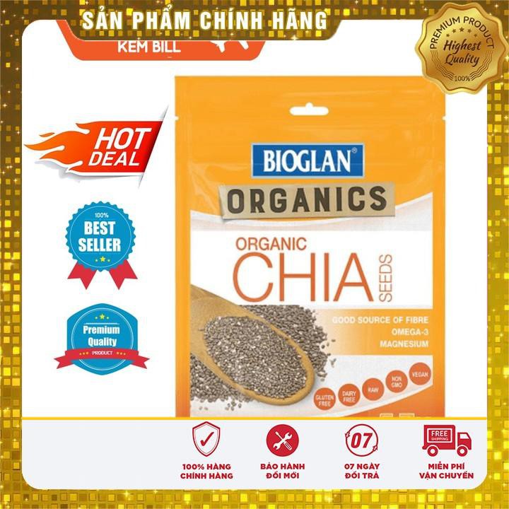 Hạt chia hữu cơ Bioglan Organic Chia Seeds 500g xách tay ÚC