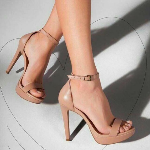 Sandal cao gót đế đúp về hai màu ạ. Gót cao 12cm, đúp 1.5cm ạ