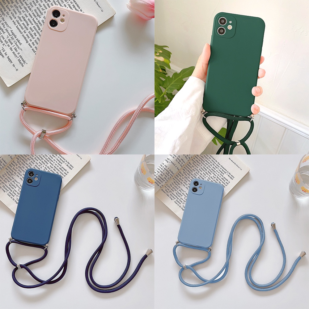 Ốp Điện Thoại Có Dây Đeo Cho Iphone 7 / 8 / Se (2020) 7plus / 8plus X / Xs 5.8 Inch Iphone Xr 6.1 Inch Iphone Xs Max 6.5 Inch Iphone 11 6.1 Inch Iphone 11 Pro 5.8 Inch