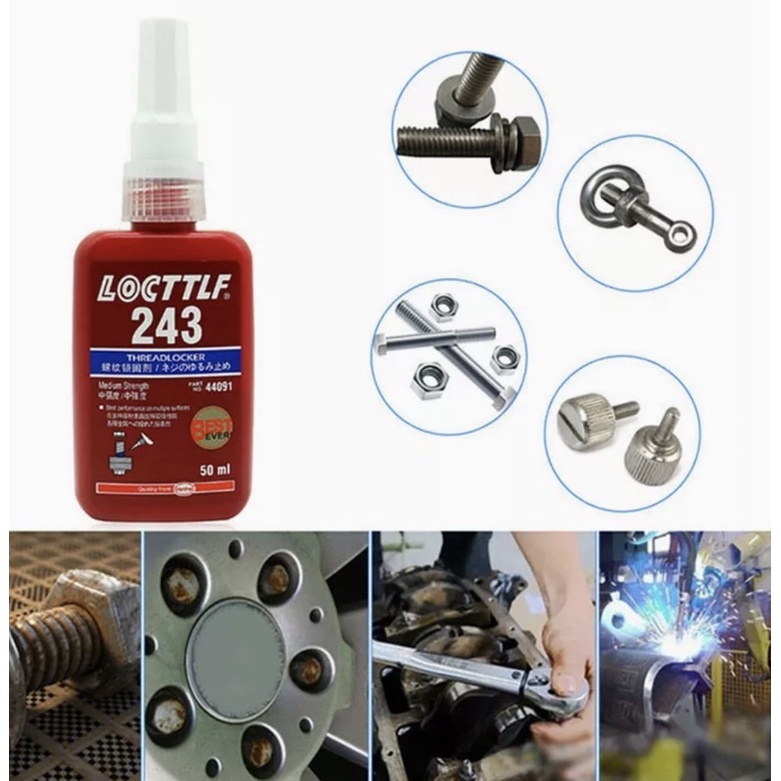 Keo Dán Khoá Ren Màu Xanh LOCTTLF 243