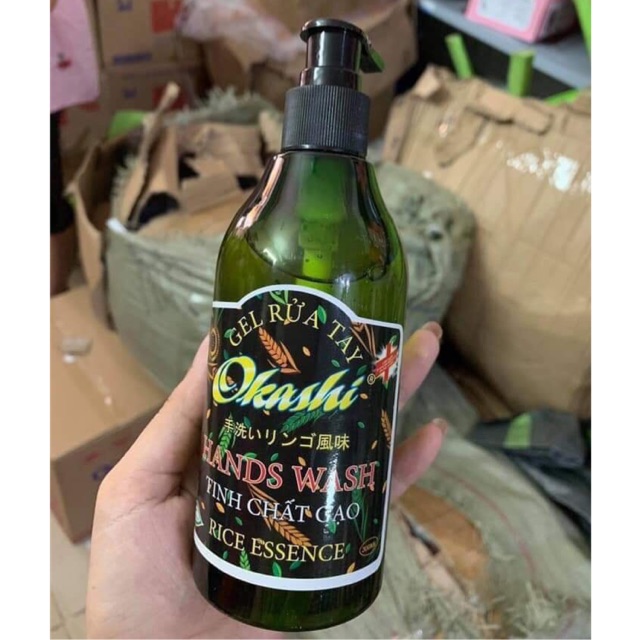 Gel rửa tay - tinh dầu gạo
